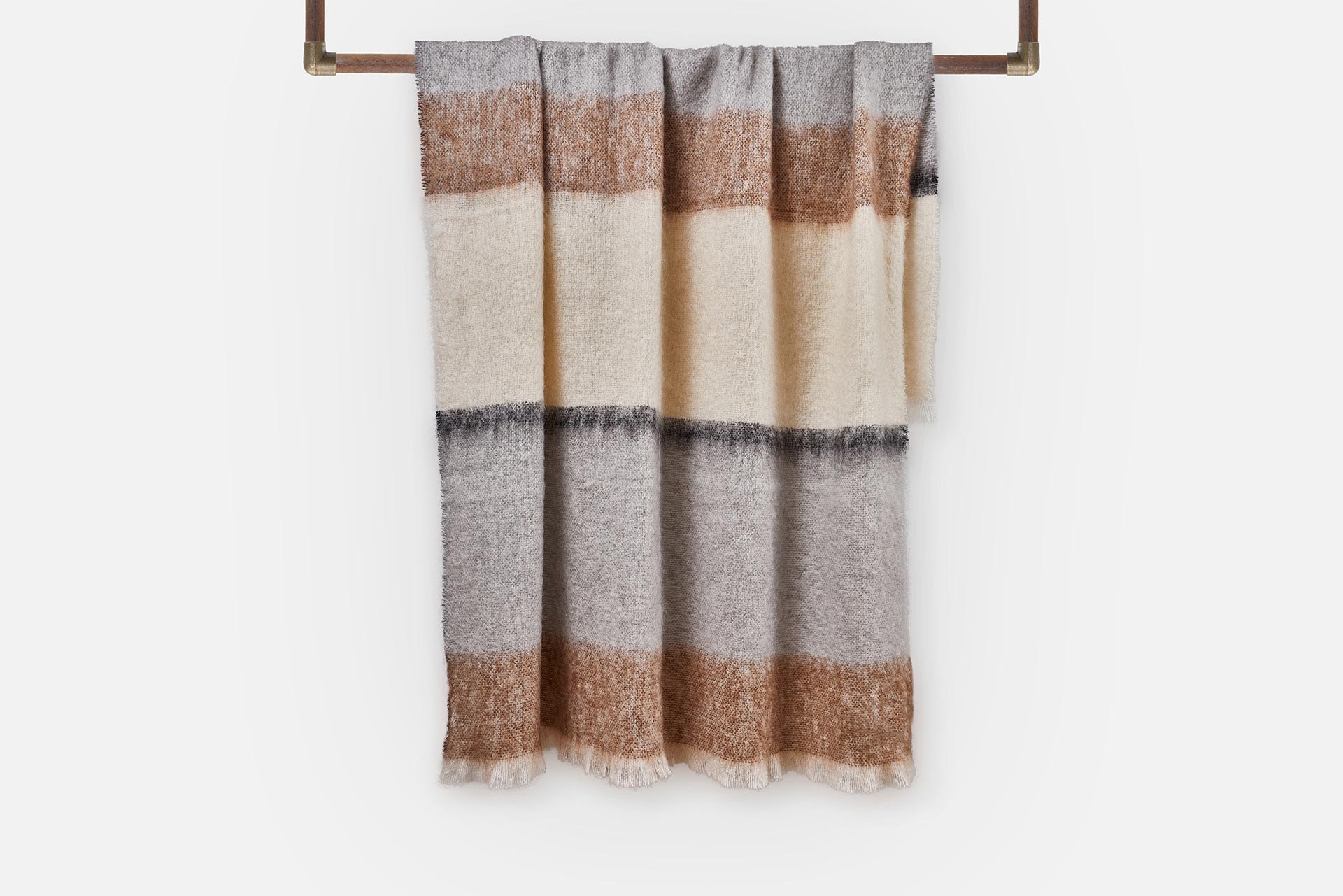 Owl Silare Mohair XThrow Blanket - Cushendale Woollen Mills