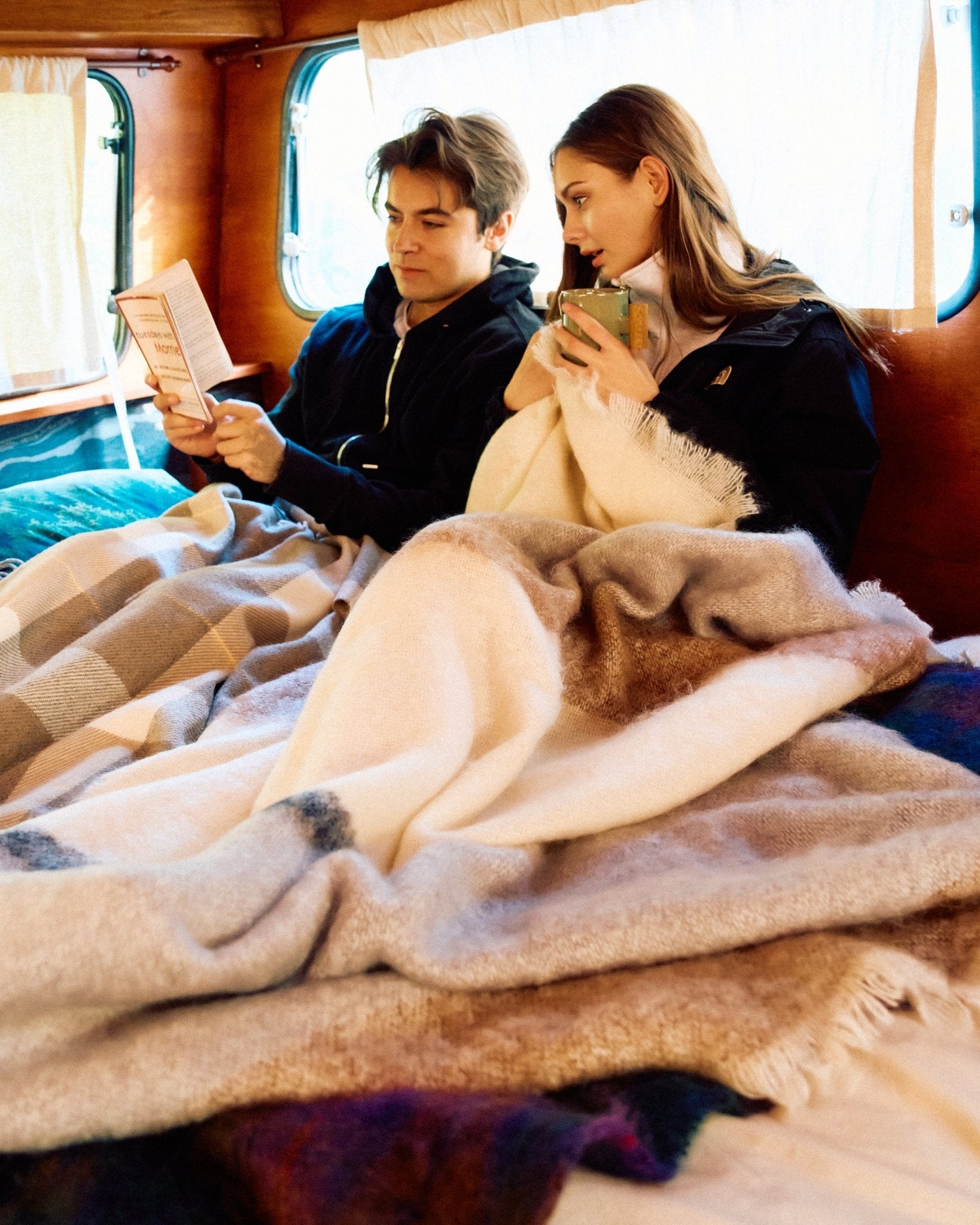 Owl Silare Mohair XThrow Blanket - Cushendale Woollen Mills