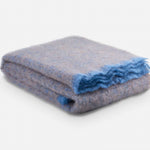 Cocoa Clash Mohair Throw Blanket - Cushendale Woollen Mills