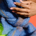 Bluebird Drumin Mohair Scarf - Cushendale Woollen Mills