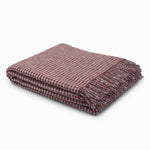 LIMITED EDITION - Cinnamon Irish Wool Throw Blanket - Cushendale Woollen Mills
