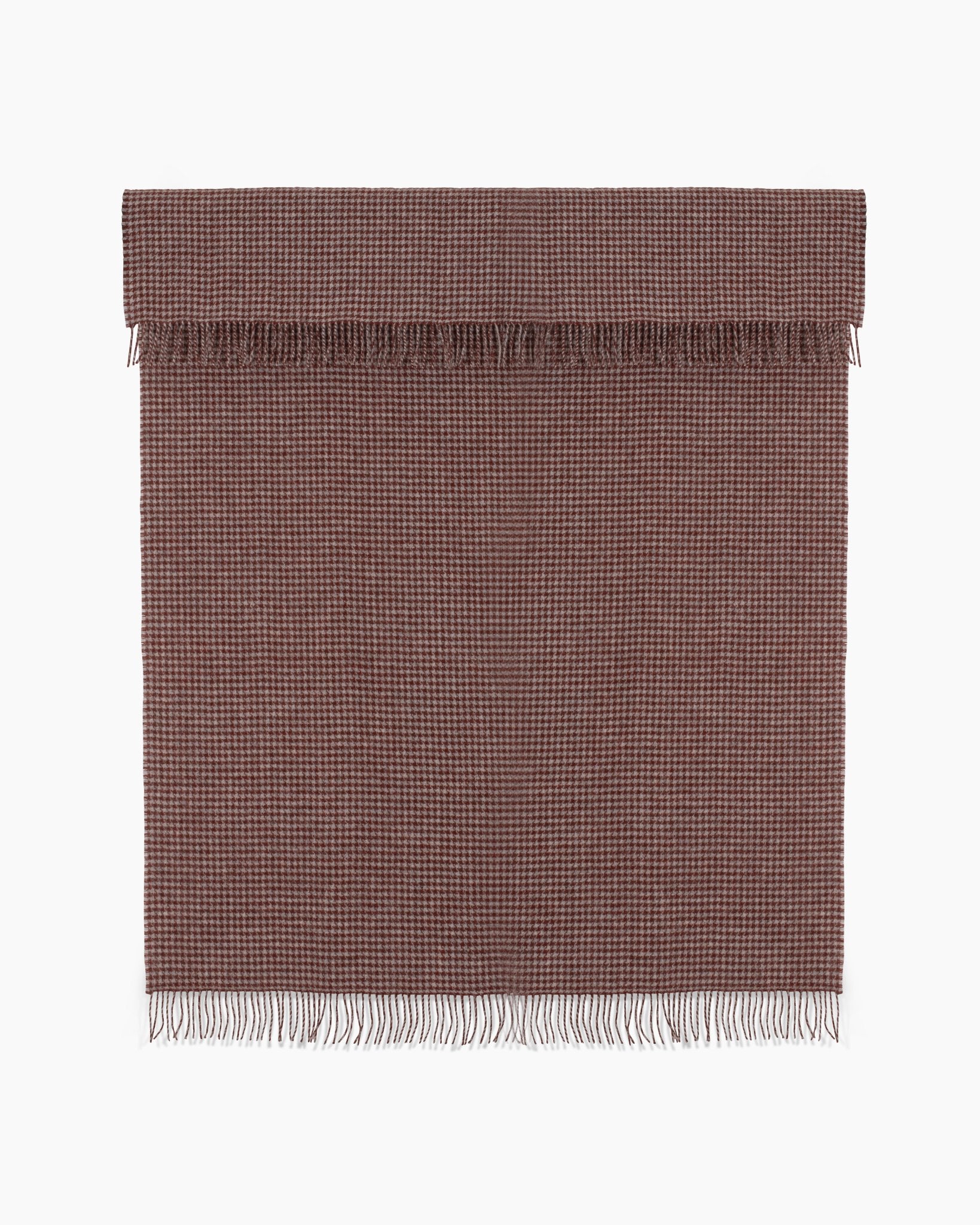 LIMITED EDITION - Cinnamon Irish Wool Throw Blanket - Cushendale Woollen Mills