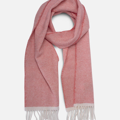 Coral Duiske Merino Lambswool Scarf - Cushendale Woollen Mills