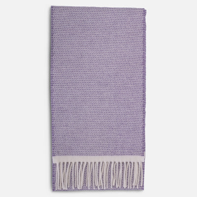 Mauve Duiske Merino Lambswool Scarf - Cushendale Woollen Mills