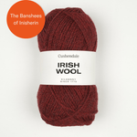 Wine Irish Wool DK Yarn - Cushendale Woollen Mills