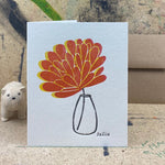 Flower Gift Card - Cushendale Woollen Mills