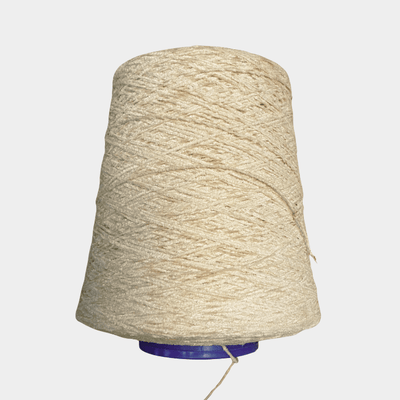 Cream Chenille Yarn - Cushendale Woollen Mills