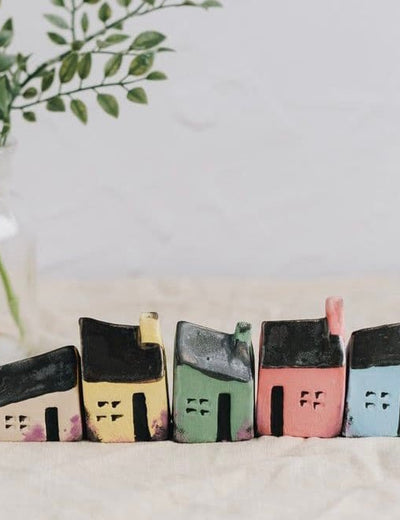 Handmade Ceramic Houses - Cushendale Woollen Mills
