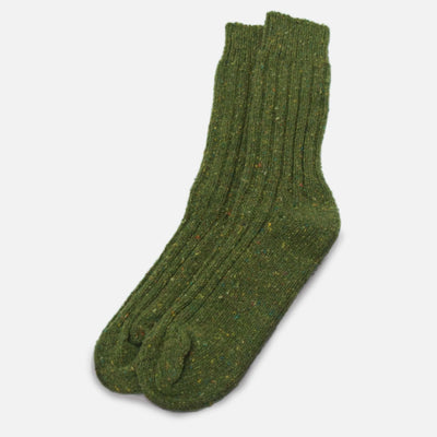 Green Wool Socks - Cushendale Woollen Mills