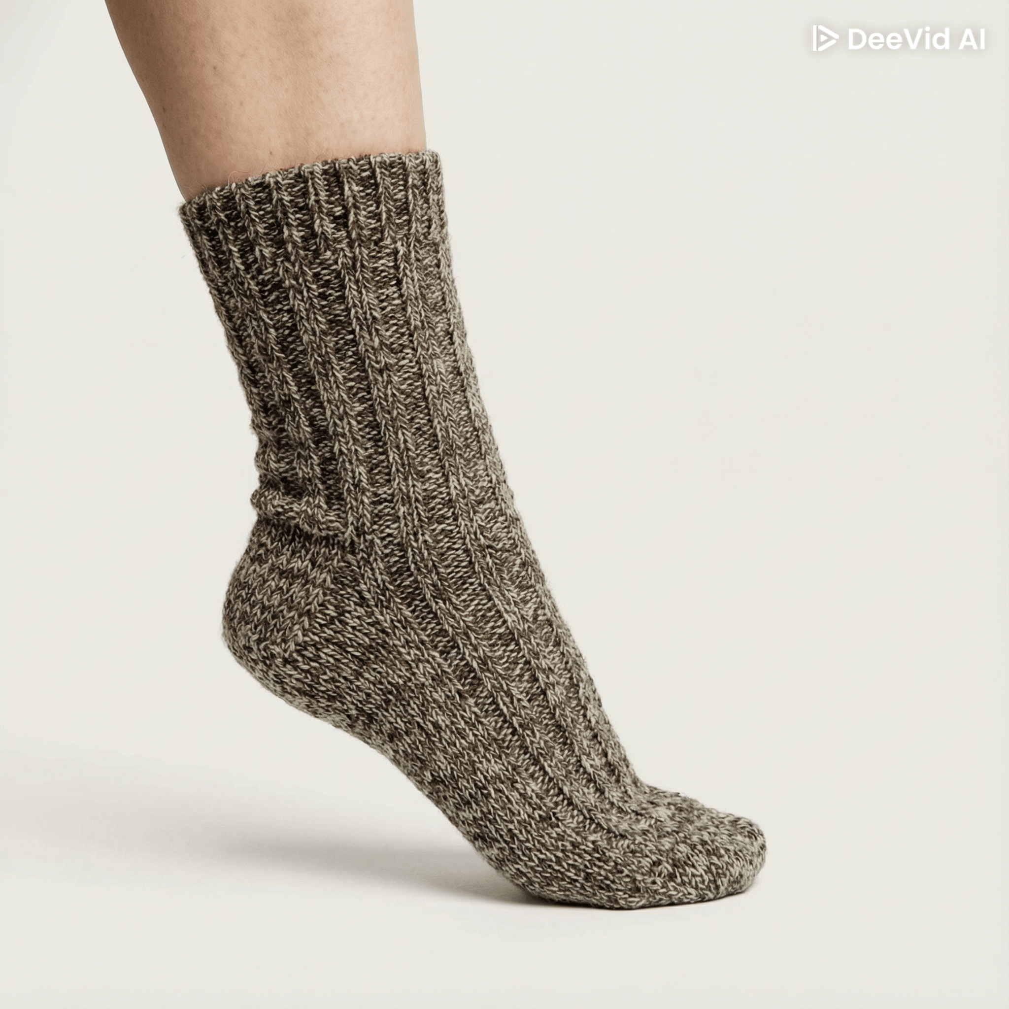 Oatmeal Natural Wool Socks - Cushendale Woollen Mills