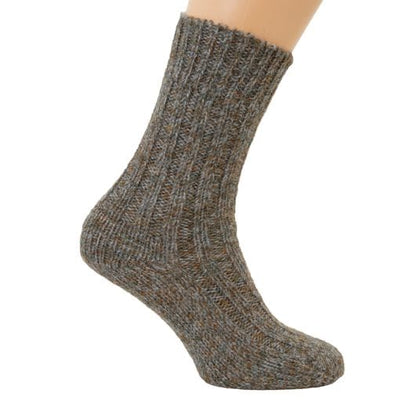 Tweed Green Natural Wool Socks - Cushendale Woollen Mills