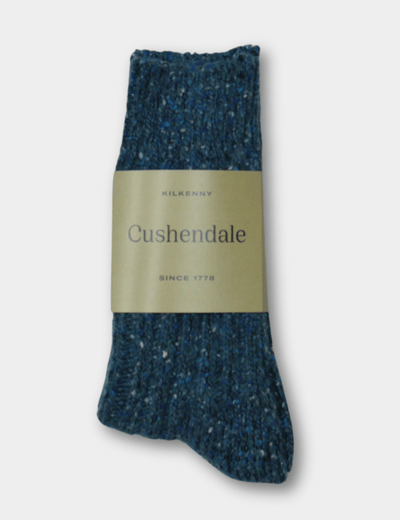 Blue Wool Socks - Cushendale Woollen Mills
