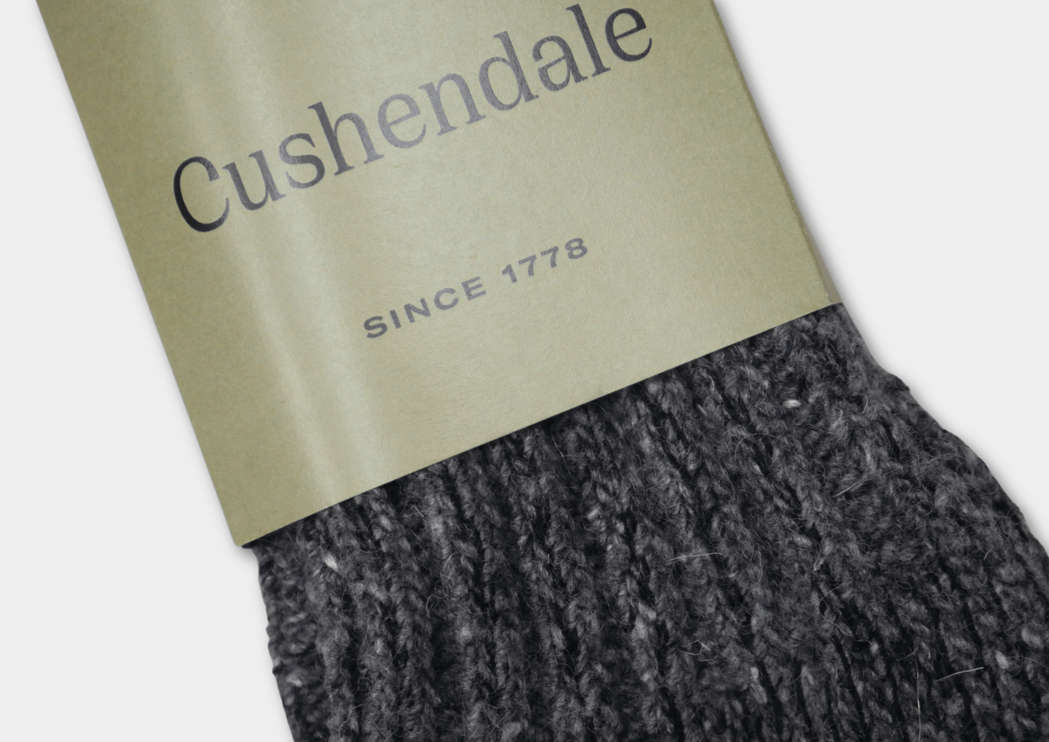 Grey Wool Socks - Cushendale Woollen Mills