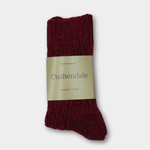 Wine Wool Socks - Cushendale Woollen Mills