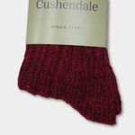 Wine Wool Socks - Cushendale Woollen Mills