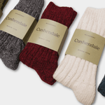 White Wool Socks - Cushendale Woollen Mills