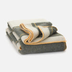 Moss Lacken Irish Wool Bed Blanket - Cushendale Woollen Mills