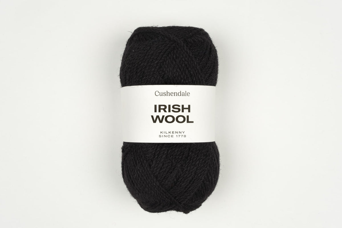 Black Irish Wool DK Yarn - Cushendale Woollen Mills