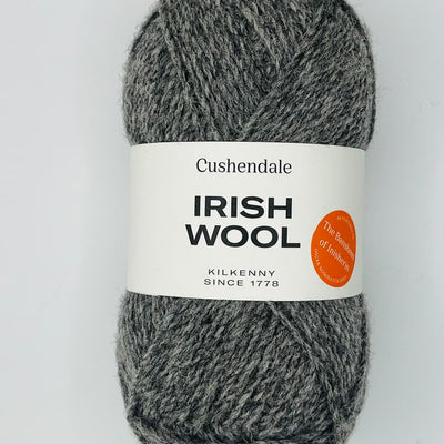 Light Charcoal Irish Wool DK Yarn - Cushendale Woollen Mills