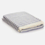 Indigo Raheen Irish Wool Throw Blanket - Cushendale Woollen Mills