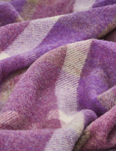 Heather Ullard Irish Wool Throw Blanket - Cushendale Woollen Mills