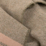 Fern Ombre Kileen Lambswool Baby Blanket - Cushendale Woollen Mills