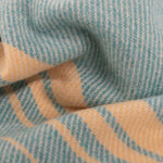 Sea Ombre Kileen Lambswool Baby Blanket - Cushendale Woollen Mills