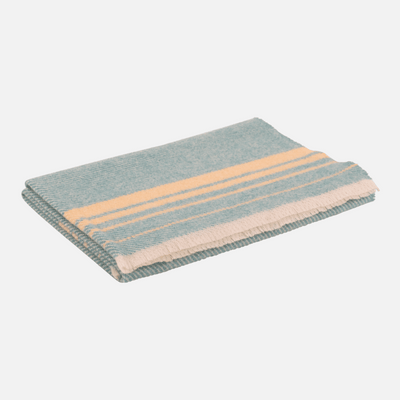 Sea Ombre Kileen Lambswool Baby Blanket - Cushendale Woollen Mills
