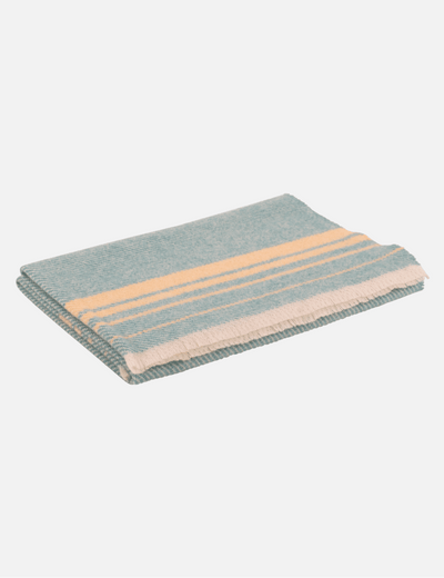 Sea Ombre Kileen Lambswool Baby Blanket - Cushendale Woollen Mills