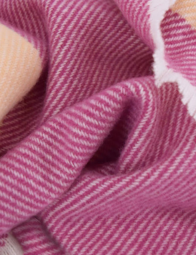 Foxglove Classic Kileen Lambswool Baby Blanket - Cushendale Woollen Mills