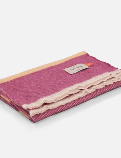 Foxglove Classic Kileen Lambswool Baby Blanket - Cushendale Woollen Mills