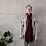 Wine Grange Lambswool Scarf - Cushendale Woollen Mills