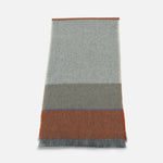 Burnt Orange Bahana Lambswool Scarf - Cushendale Woollen Mills
