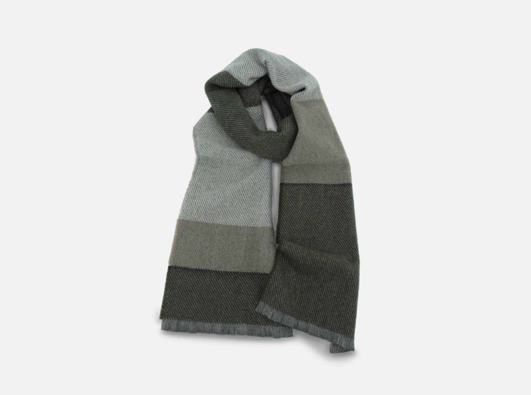 Moss Bahana Lambswool Scarf - Cushendale Woollen Mills