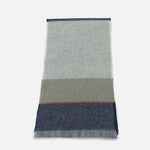 Navy Bahana Lambswool Scarf - Cushendale Woollen Mills