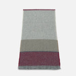 Wine Bahana Lambswool Scarf - Cushendale Woollen Mills