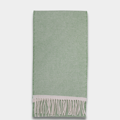 Greengage Duiske Merino Lambswool Scarf - Cushendale Woollen Mills