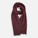 Wine Grange Lambswool Scarf - Cushendale Woollen Mills