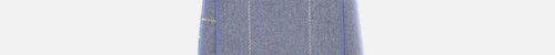 Blue Turra Merino Lambswool Scarf - Cushendale Woollen Mills