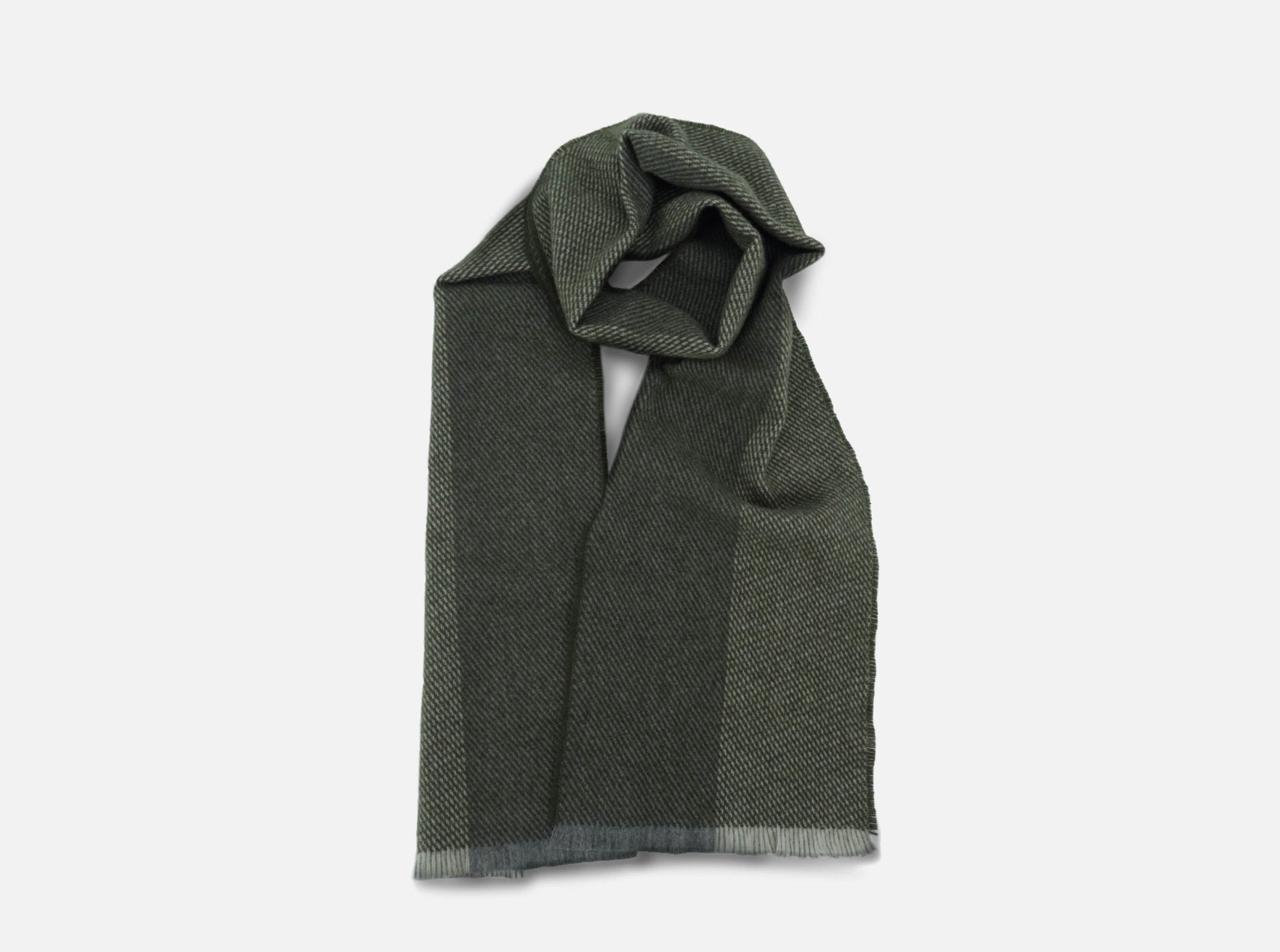 Moss Uisce Lambswool Scarf - Cushendale Woollen Mills