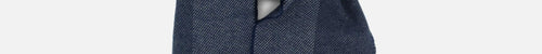 Navy Uisce Lambswool Scarf - Cushendale Woollen Mills