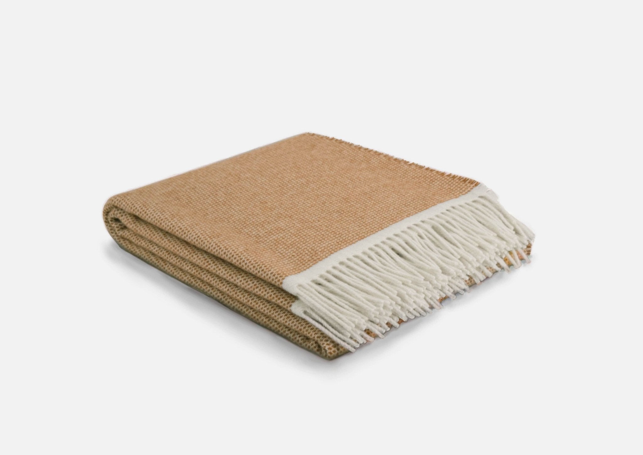 Autumn Duiske Lambswool Throw Blanket - Cushendale Woollen Mills