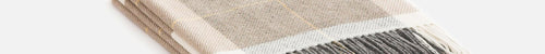 Loam Glynn Lambswool Throw Blanket - Cushendale Woollen Mills