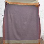 Heather Heron Lambswool Throw Blanket - Cushendale Woollen Mills