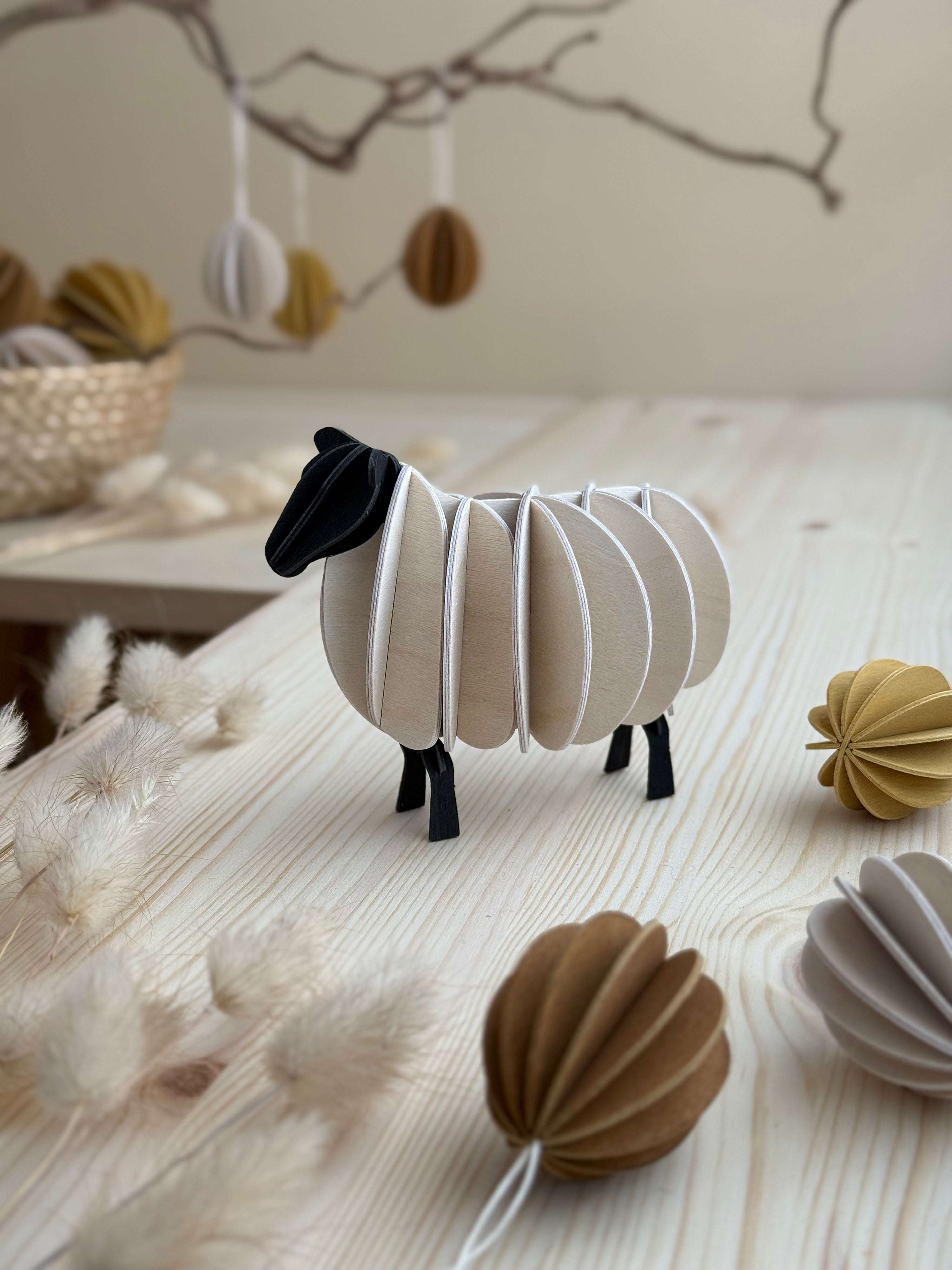 Wooden Sheep