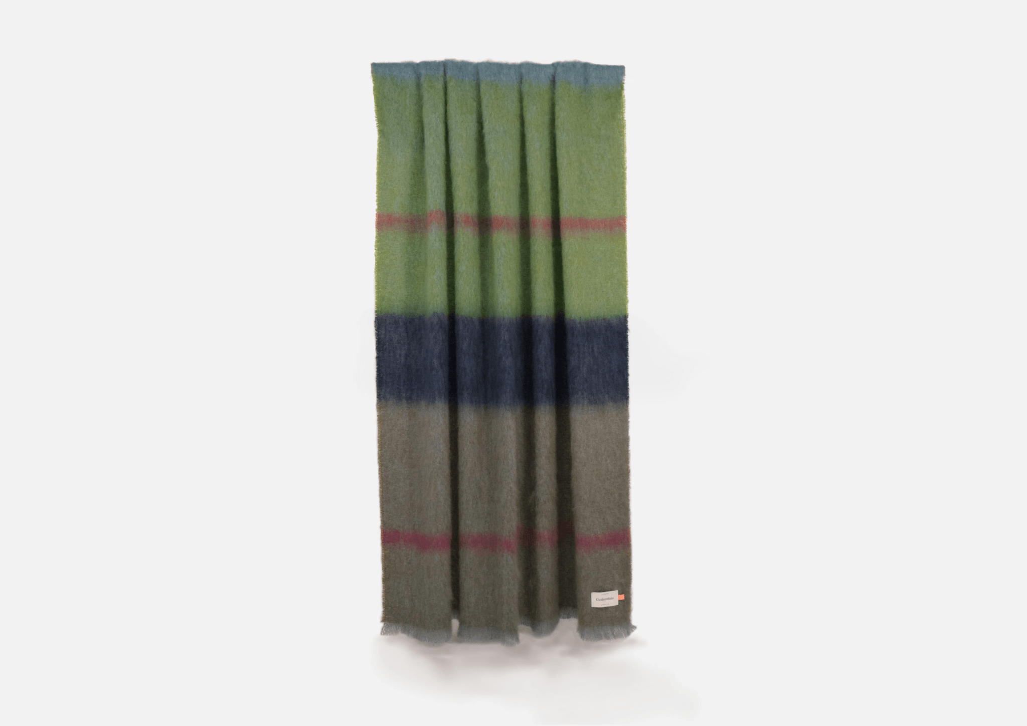 Moss Boher Mohair XThrow Blanket - Cushendale Woollen Mills