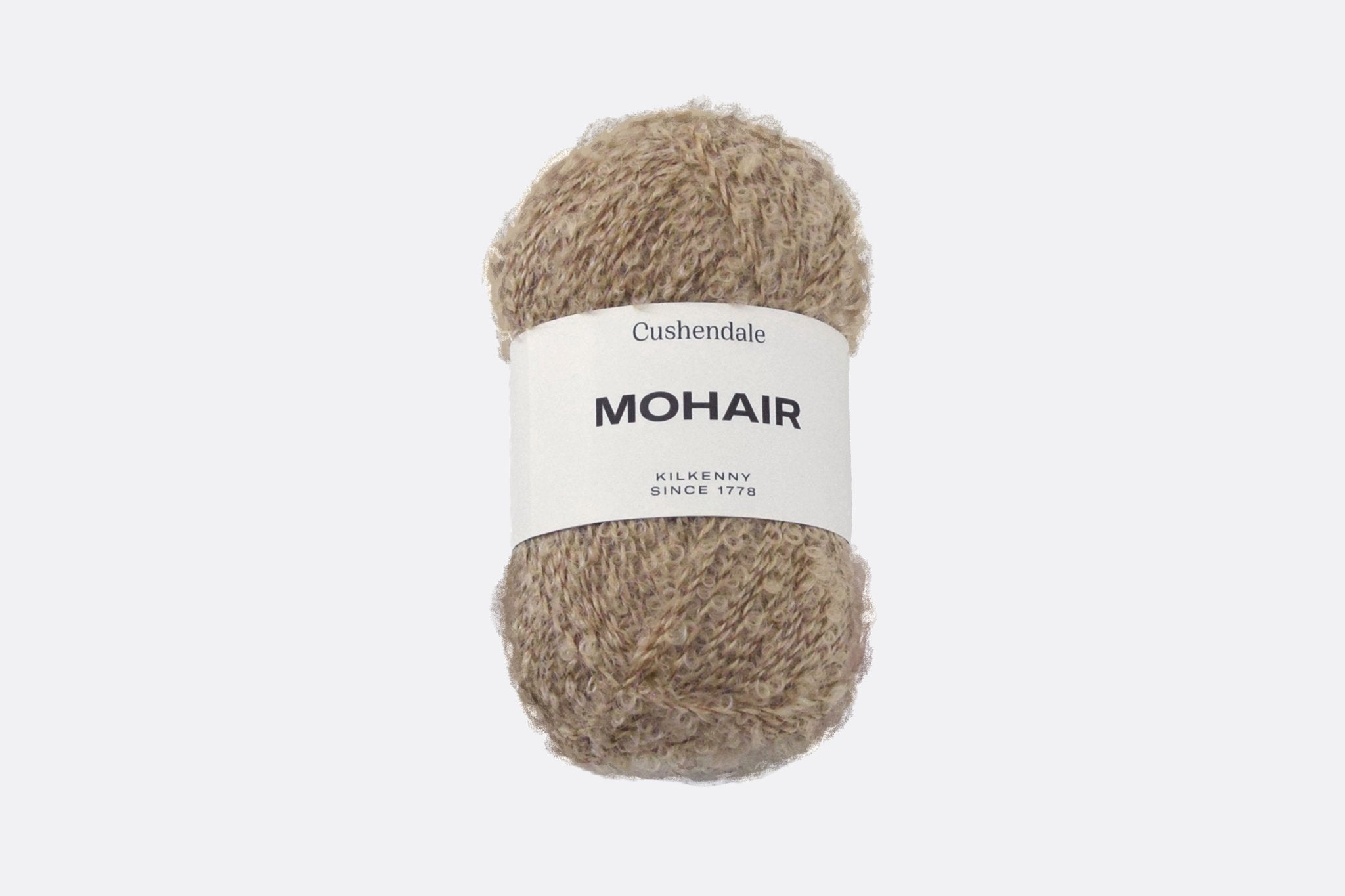 Fawn Mohair Yarn - Cushendale Woollen Mills
