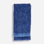 Navy Clash Mohair Scarf - Cushendale Woollen Mills