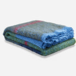 Moss Boher Mohair XThrow Blanket - Cushendale Woollen Mills