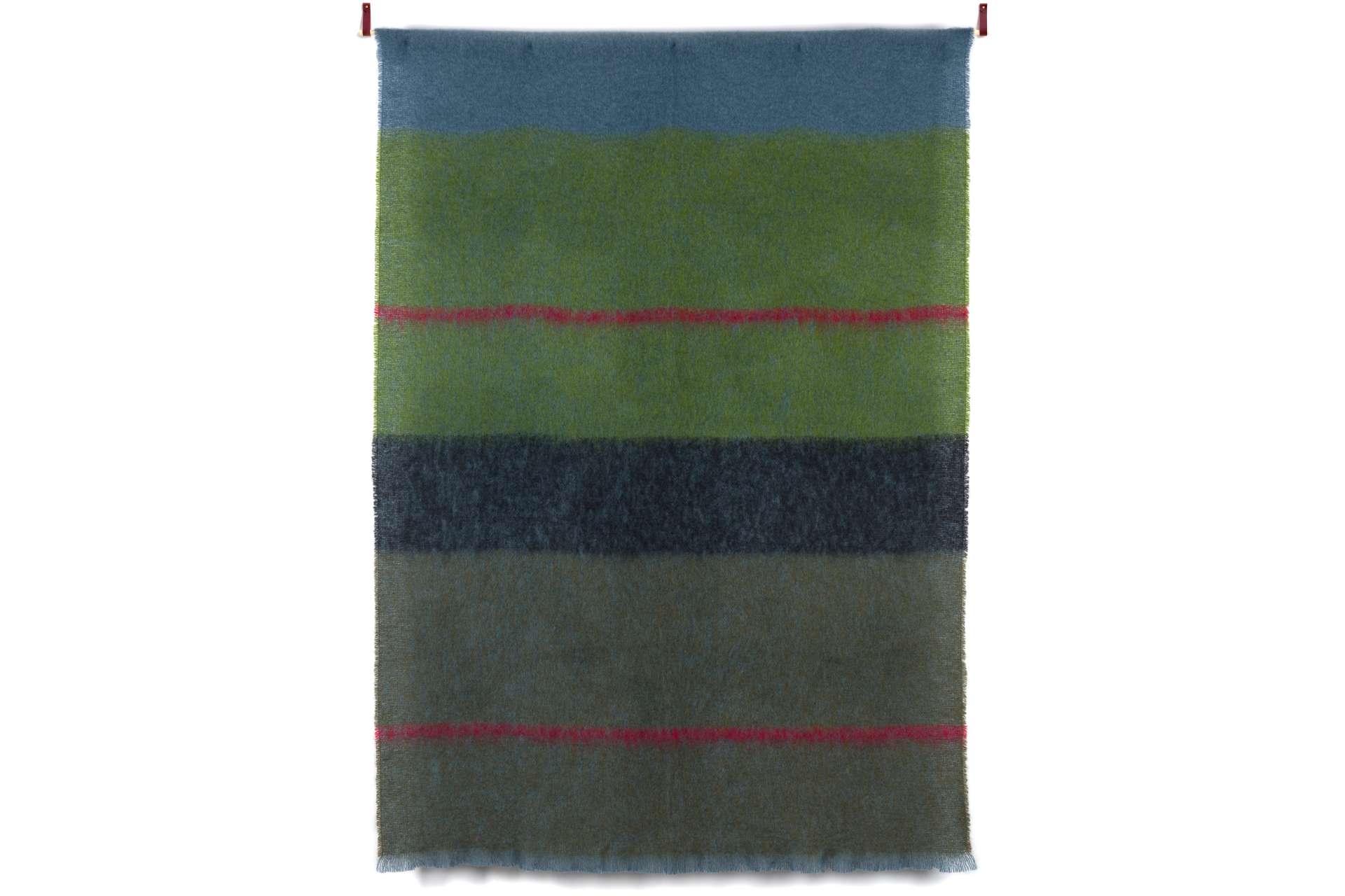 Moss Boher Mohair XThrow Blanket - Cushendale Woollen Mills